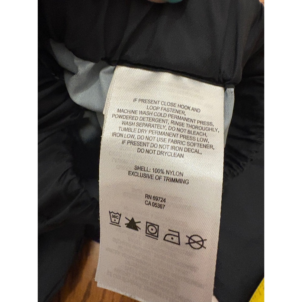 Columbia Kids Black Rain Pants Elastic Waist Cargo Pocket Outdoor‎ Size Large - Picture 9 of 10